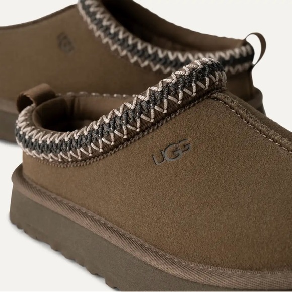 UGG Tazz Platform Slipper Big Kids Grade School 4Y-6Y Hickory 1143776K - Picture 5 of 5